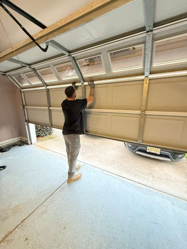Off-Track Garage Door Repair work on a garage door