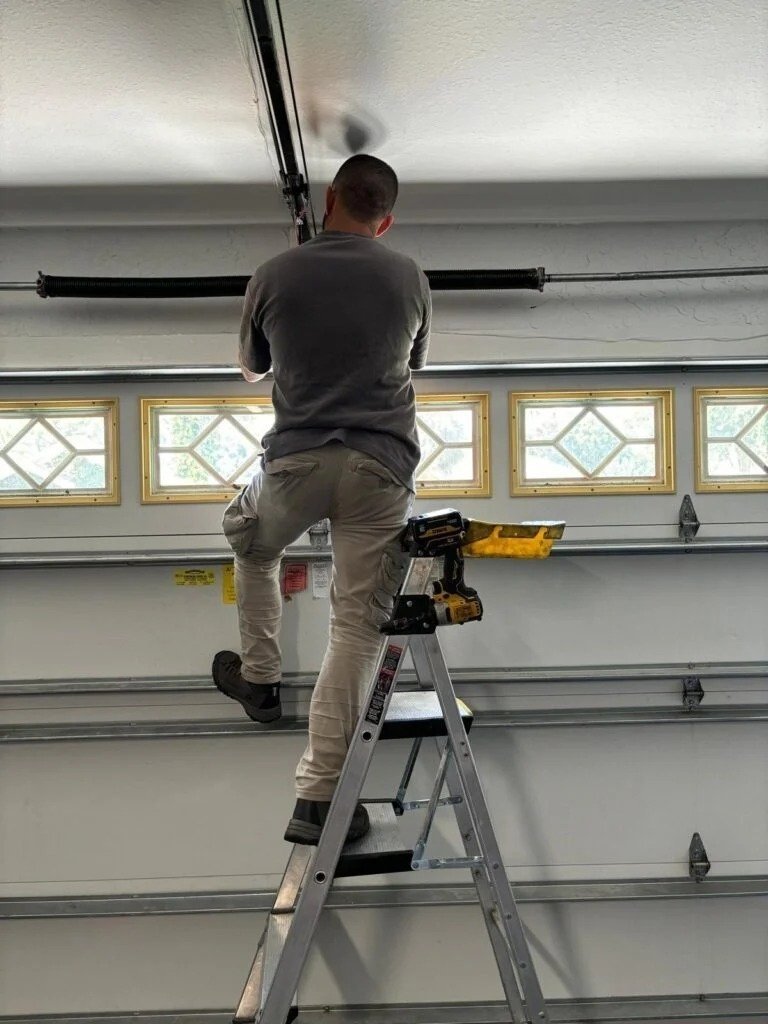 Garage door work by Allegheny of Lake in Wexford