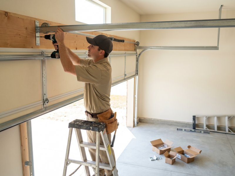 New Garage Door Installation by Allegheny of Lake